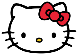 Hello Kitty's face